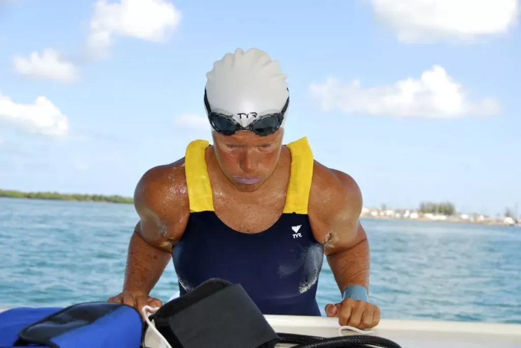 Diana Nyad si prepara