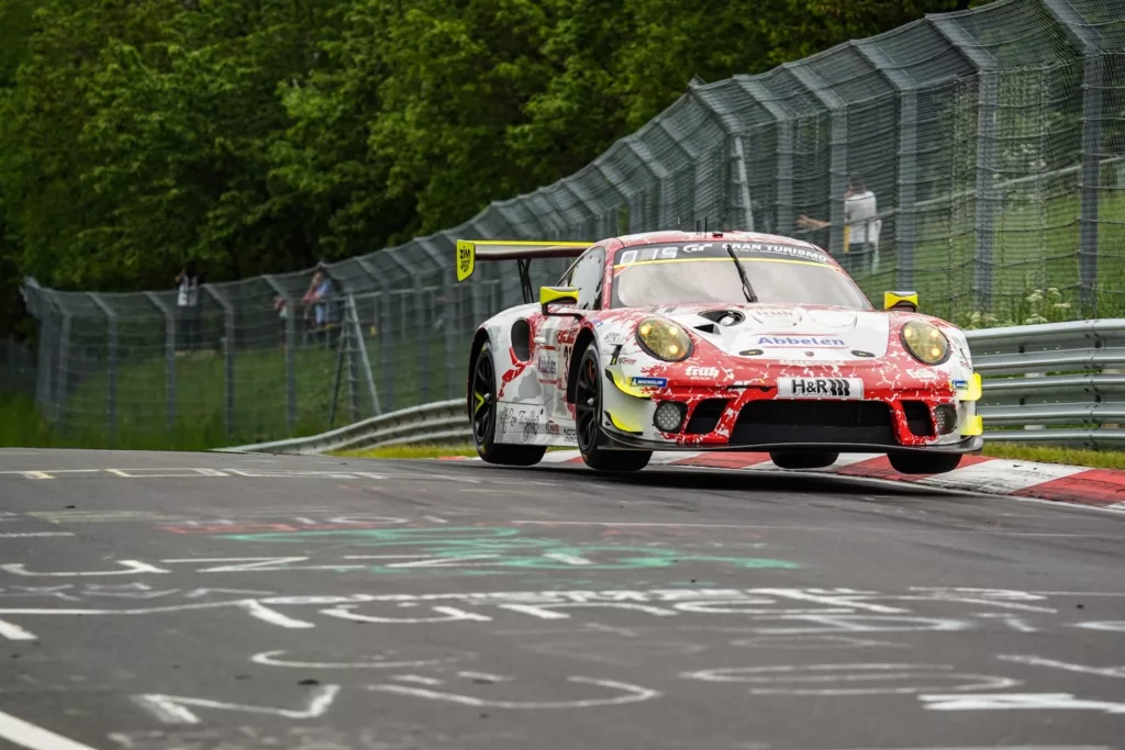 Porsche 911 GT3  al Nürburgring, fotografata con il Sigma 150-600mm f/5-6.3 DG DN OS Sport