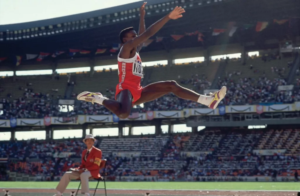 atletica , salto in alto, Heinz Kluetmeier