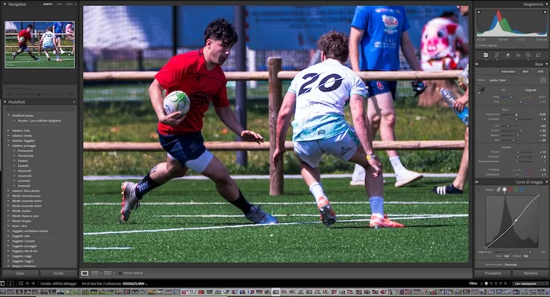 Lightroom preset | © SPORTSHOTS Magazine