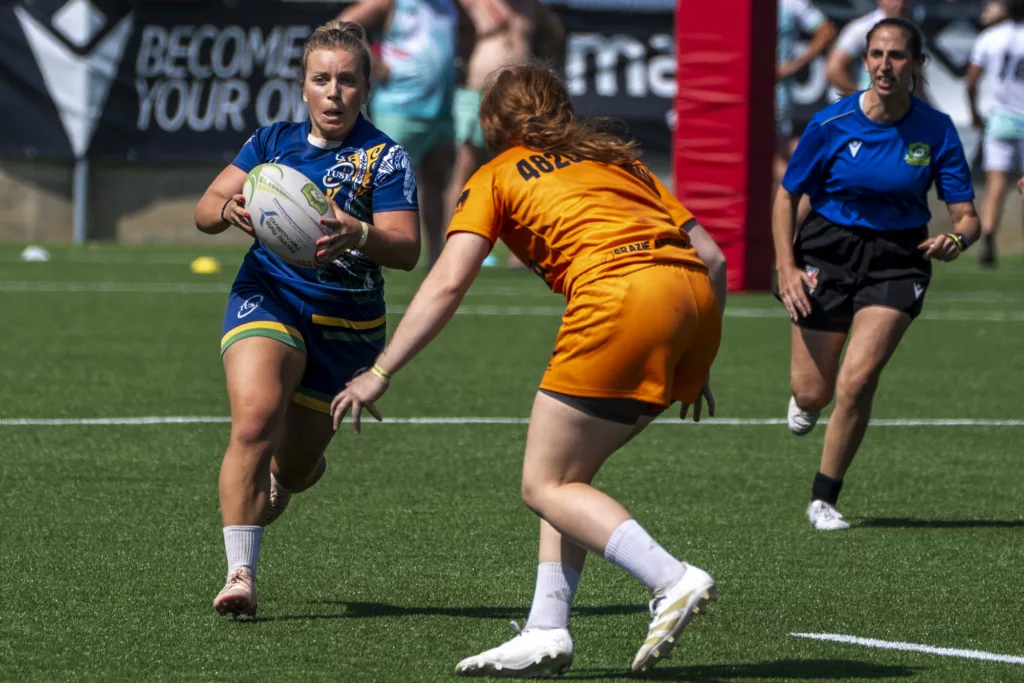azione di gioco rugby 7s femminile | ©Sportshots Magazine