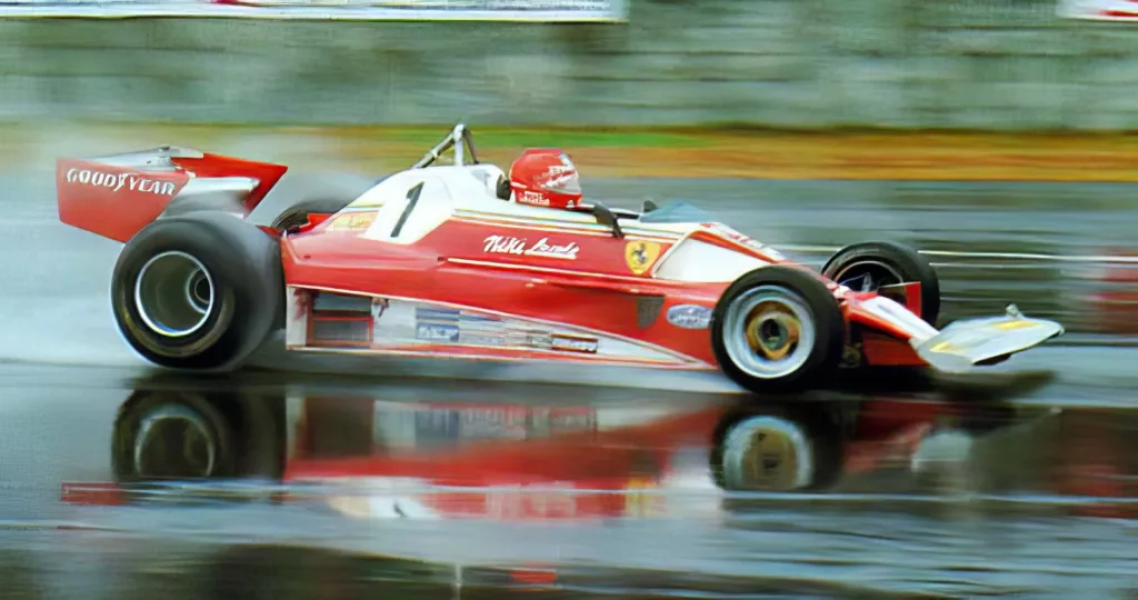 Niki Lauda decide di ritirarsi nel gran premio del Giappone