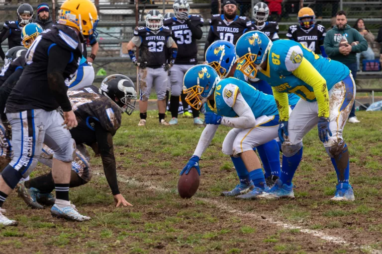 Football americano Latina: la partita dei Buffalos