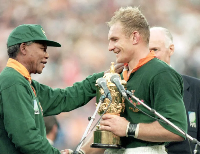 La foto che unì una nazione – Nelson Mandela