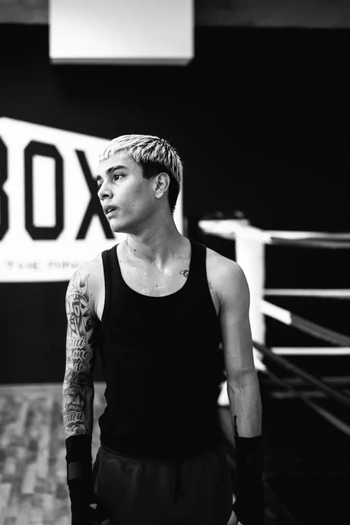 boxe atleta S ring